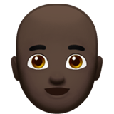 MAN: BALD (dark)