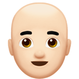 MAN: BALD (light)