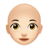 WOMAN: BALD (light)