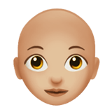 WOMAN: BALD (medium-light)