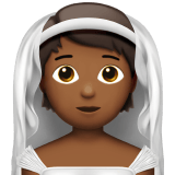 BRIDE WITH VEIL (medium-dark)