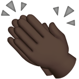 CLAPPING HANDS SIGN (dark)