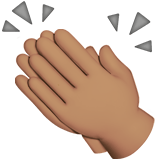 CLAPPING HANDS SIGN (medium)