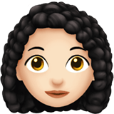 WOMAN: CURLY HAIR (light)