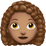 WOMAN: CURLY HAIR (medium)