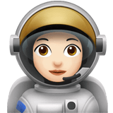 WOMAN ASTRONAUT (light)