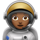 WOMAN ASTRONAUT (medium-dark)