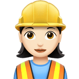 WOMAN CONSTRUCTION WORKER (light)