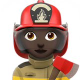 WOMAN FIREFIGHTER (dark)