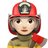 WOMAN FIREFIGHTER (light)