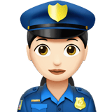 WOMAN POLICE OFFICER (light)