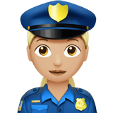 WOMAN POLICE OFFICER (medium-light)