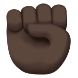 RAISED FIST (dark)