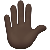 RAISED HAND (dark)