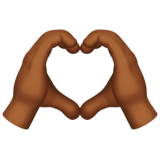 HEART HANDS (medium-dark)