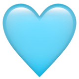 Light Blue Heart