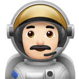 MAN ASTRONAUT (light)