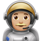 MAN ASTRONAUT (medium-light)