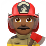 MAN FIREFIGHTER (medium-dark)