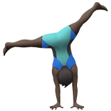 MAN CARTWHEELING (dark)