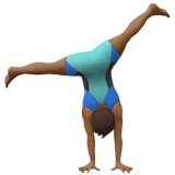 MAN CARTWHEELING (medium-dark)