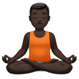 MAN IN LOTUS POSITION (dark)