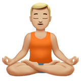 MAN IN LOTUS POSITION (medium-light)