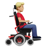 MAN IN MOTORIZED WHEELCHAIR FACING RIGHT (medium-light)