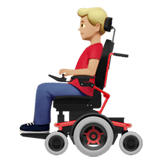 MAN IN MOTORIZED WHEELCHAIR (medium-light)