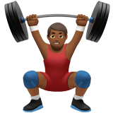 MAN LIFTING WEIGHTS (medium-dark)