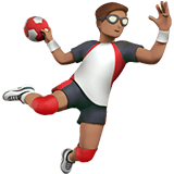 MAN PLAYING HANDBALL (medium)