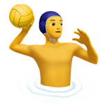 Man Playing Water Polo