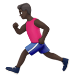 MAN RUNNING (dark)