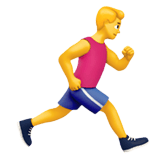 Man Running Facing Right