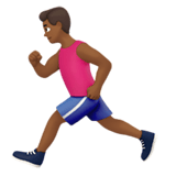 MAN RUNNING (medium-dark)