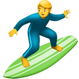 Man Surfing