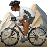 MOUNTAIN BICYCLIST (medium-dark)