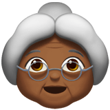 OLDER WOMAN (medium-dark)