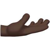 PALM UP HAND (dark)