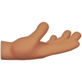 PALM UP HAND (medium)