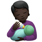 PERSON FEEDING BABY (dark)