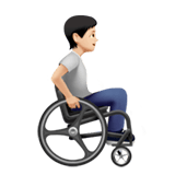 PERSON IN MANUAL WHEELCHAIR FACING RIGHT (light)