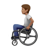 PERSON IN MANUAL WHEELCHAIR (medium)