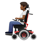 PERSON IN MOTORIZED WHEELCHAIR (medium-dark)