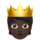 PERSON WITH CROWN (dark)