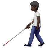 PERSON WITH WHITE CANE (dark)