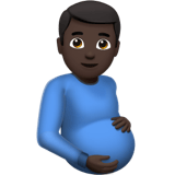 PREGNANT MAN (dark)