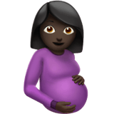 PREGNANT WOMAN (dark)