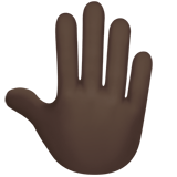 RAISED BACK OF HAND (dark)