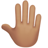 RAISED BACK OF HAND (medium)